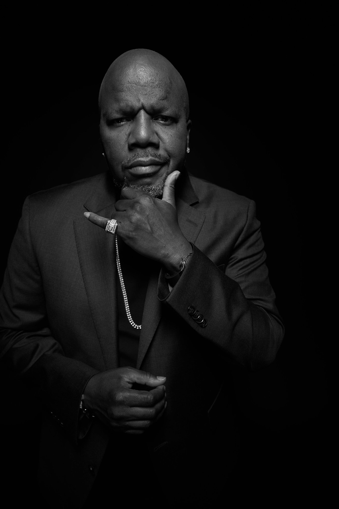 Portrait of comedian Earthquake